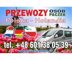 Busy Bez Przesiadek. Czwartek do Holandii. Piątek do Polski Tel. +48 601 38 05 39